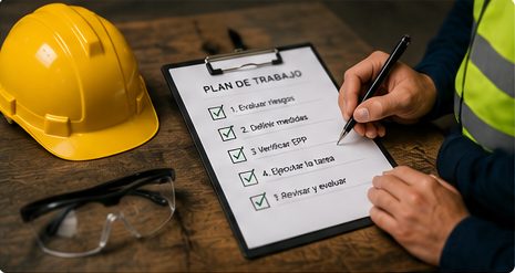 Planificar el trabajo también es una forma de prevenir